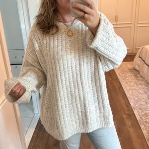 American Eagle Oversized Chunky Knit Sweater